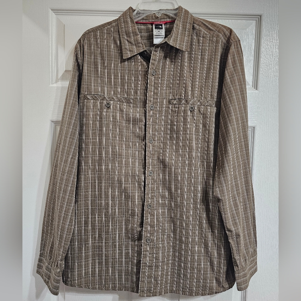 The North Face Brown Checkered Shirt